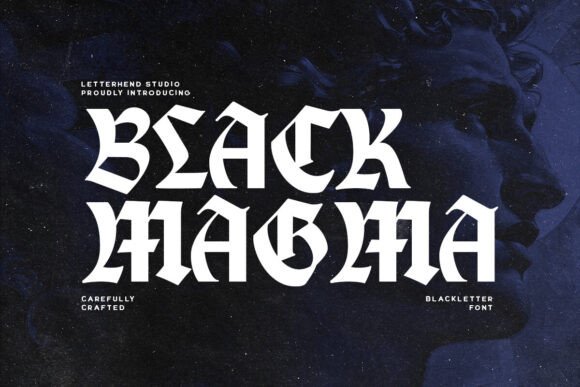 Black Magma: A Bold, Timeless Typeface for Modern Design Needs