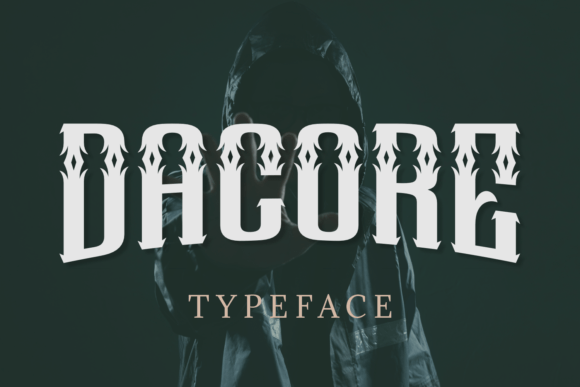 Dacore Font: A Bold Blend of Gothic and Western Style