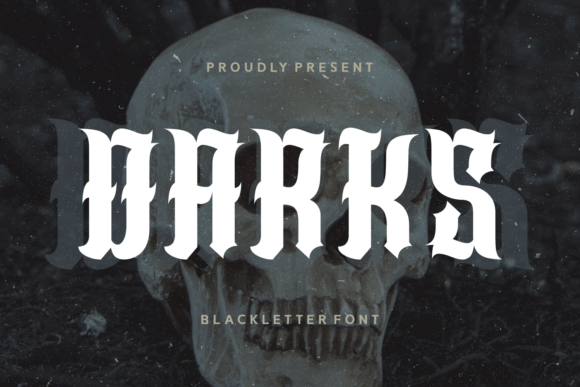 Darks: The Bold Blackletter Font for Dramatic Design Impact