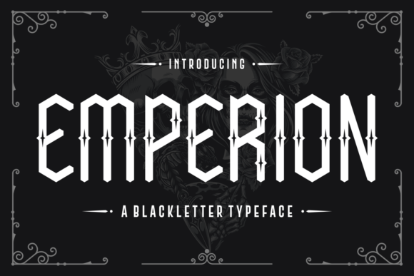 Emperion Font Review: Balancing Gothic Charm with Whimsical Detail