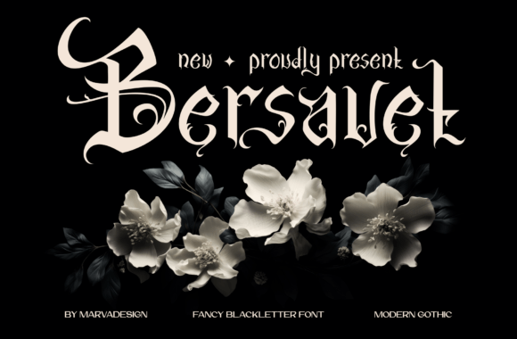 Exploring the Bersavet Font: A Modern Twist on Blackletter Design