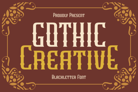 Gothic Creative: A Bold Fusion of Western and Blackletter Typography