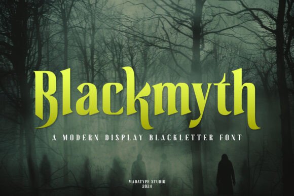 Introducing Blackmyth: A Bold Typographic Statement