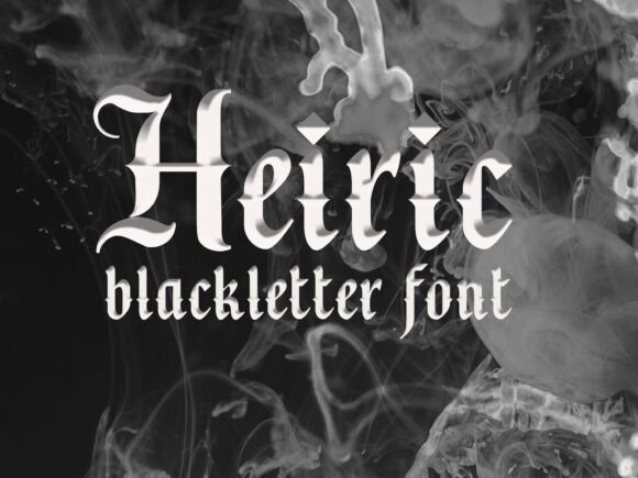 Introducing Heiric: A Bold, Beautiful Font for Modern Designers