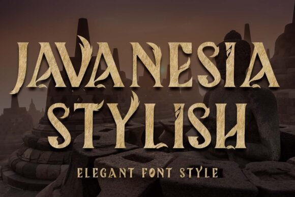 Javanesia Stylish: A Font That Speaks Elegance
