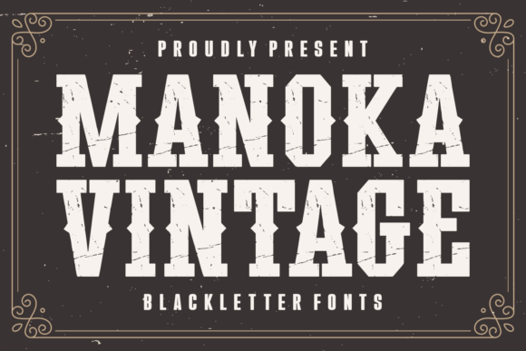 Manoka Vintage: A Font for Timeless Design