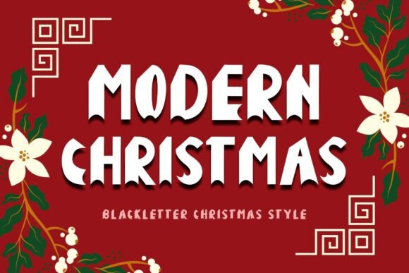 Modern Christmas: A Stylish Evolution of Holiday Typography
