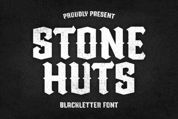 Stone Huts: A Font with Timeless Charm