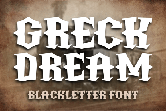 The Rise of Greck Dream: A Bold Statement in Modern Typography